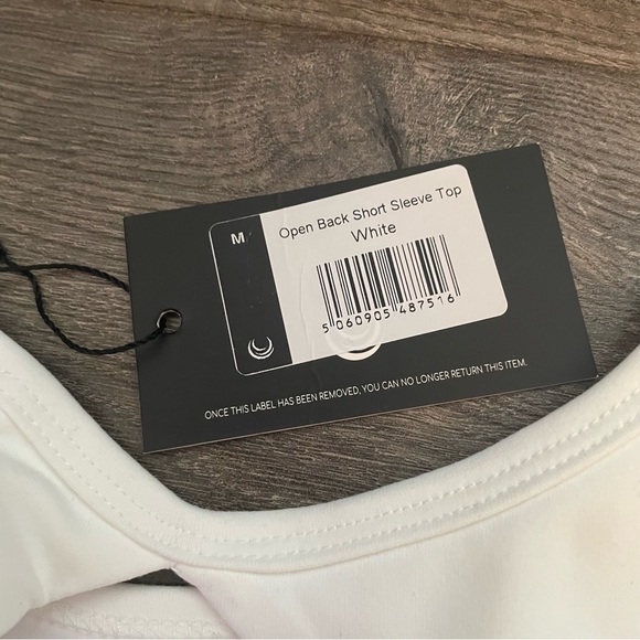 Lazuli Label | Nola Open Back Short Sleeve Top NWT - Picture 3 of 3